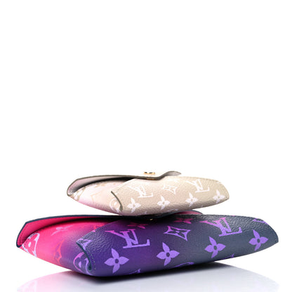 Louis Vuitton Monogram Giant Spring In The City Kirigami Pochette Set Midnight Fuchsia Sunset Kaki 3 of 8