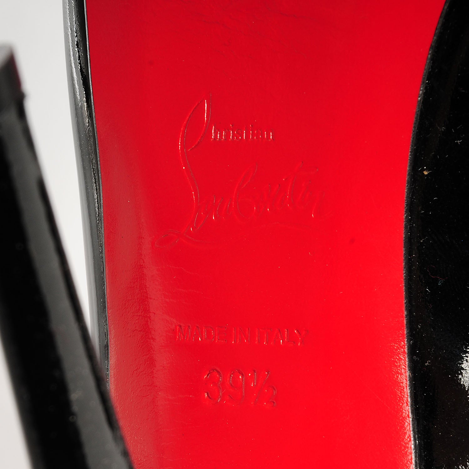 Christian Louboutin Patent Rolande Boucle 120 Pumps 39.5 Black 6 of 6