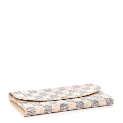 Louis Vuitton Damier Azur Emilie Wallet 4 of 7