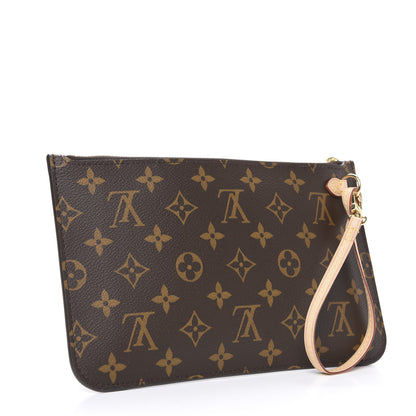 Louis Vuitton Monogram Neverfull MM GM Pochette 2 of 6