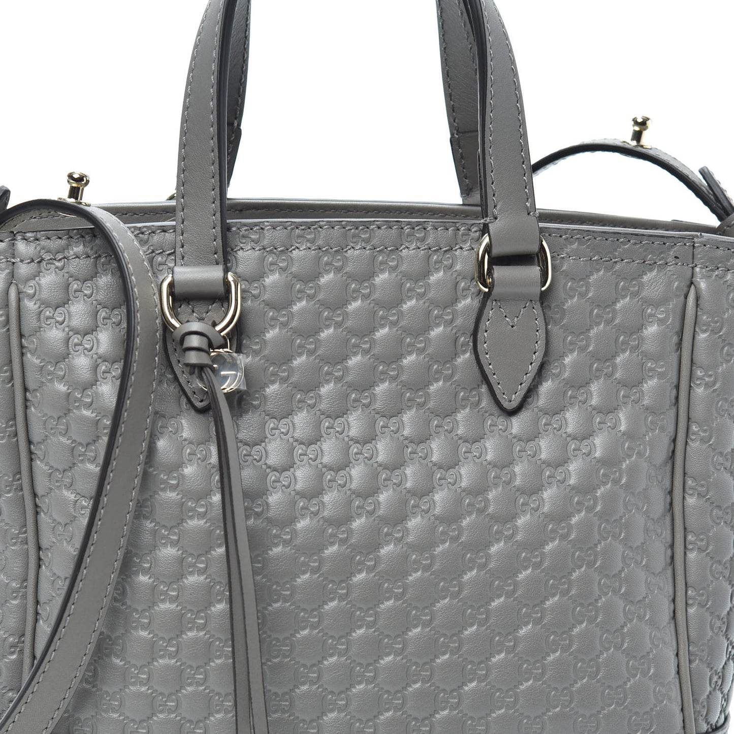 Microguccissima Small Bree Tote Graphite