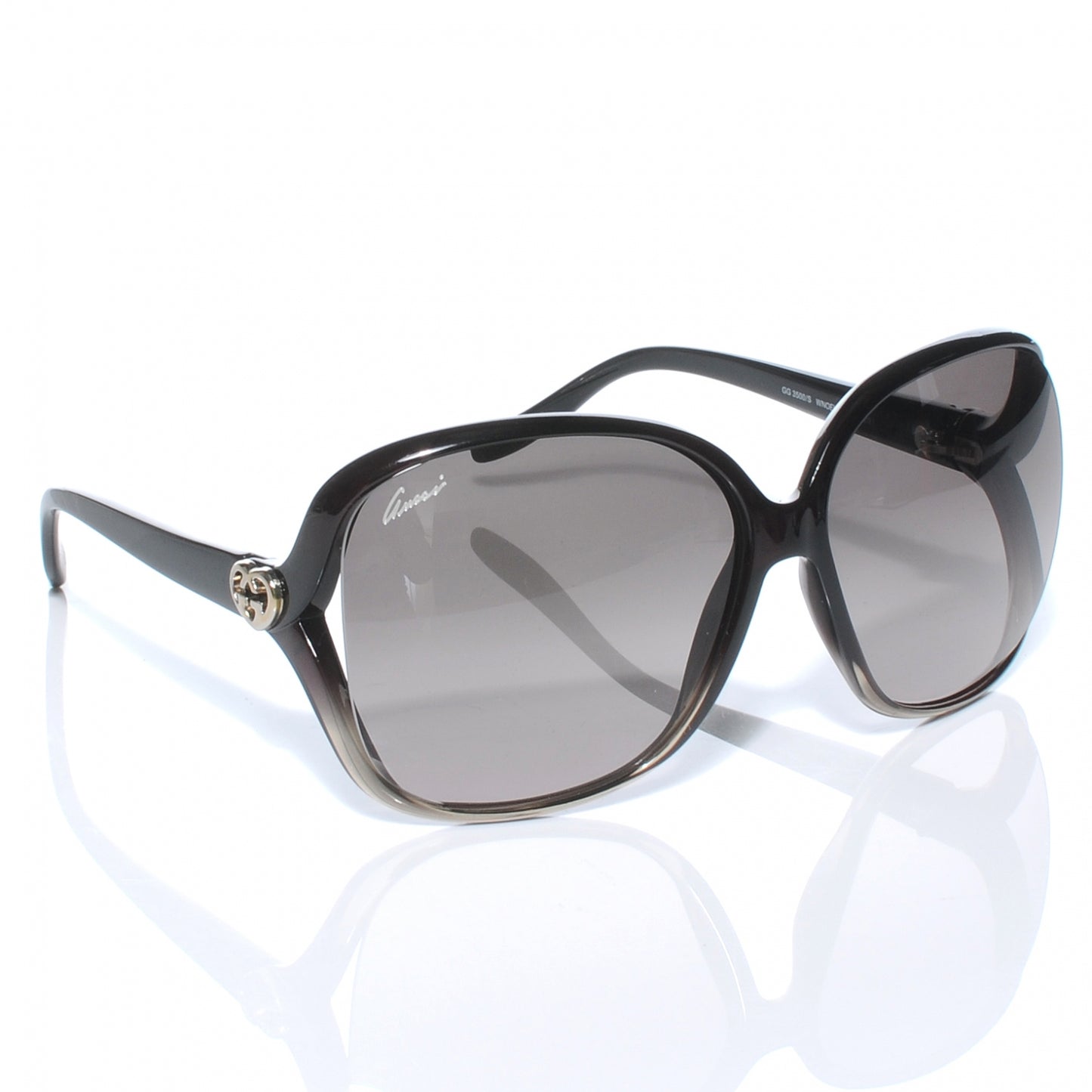 GG Heart Sunglasses 3500S Black