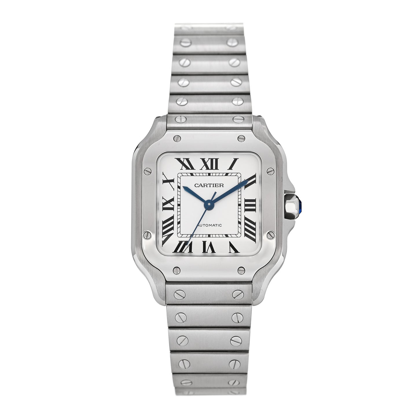Stainless Steel 35mm Santos de Cartier Automatic Watch