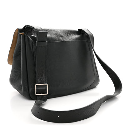 The Row Calfskin Small Mail Bag Bottle Green 3 of 10