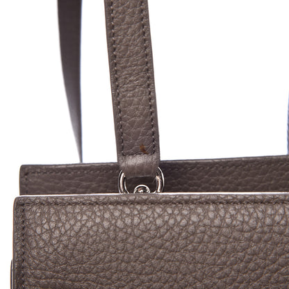 Saint Laurent Grained Calfskin Small Sac De Jour Fog 23 of 26
