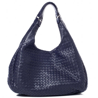 Bottega Veneta Nappa Intrecciato Large Campana Ink 1 of 10