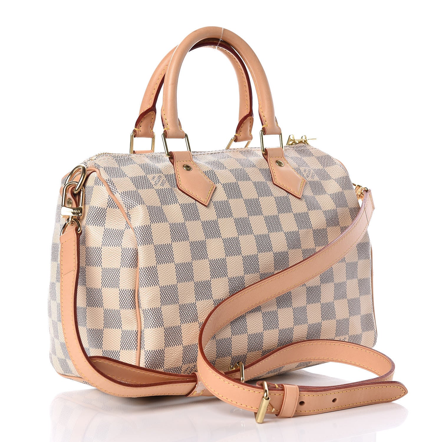 Louis Vuitton Damier Azur Speedy Bandouliere 25 3 of 10