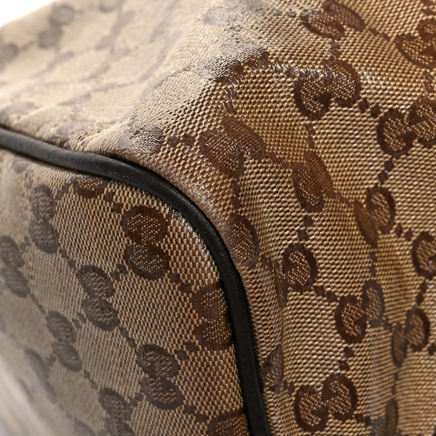 Gucci Crystal Monogram Medium Joy Boston Dark Brown 10 of 13