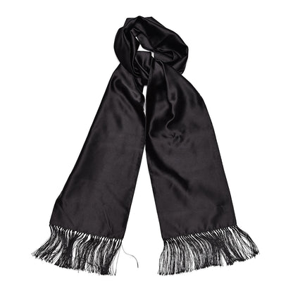 Louis Vuitton Silk Tuxedo Scarf Black 3 of 4