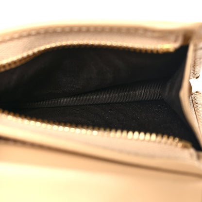 Gucci Boarded Plutone Calfskin Horsebit 1955 Card Case Wallet Bubble Tea 6 of 10