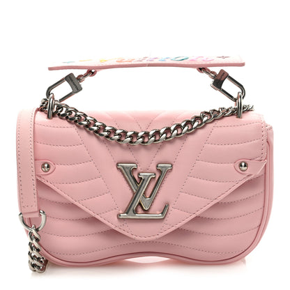 Louis Vuitton Calfskin New Wave Chain PM Smoothie Pink 1 of 8