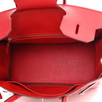 Hermes Epsom Birkin 30 Rouge Casaque 5 of 12