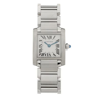 Cartier Stainless Steel 20mm Tank Francaise Quartz Watch 1 of 4