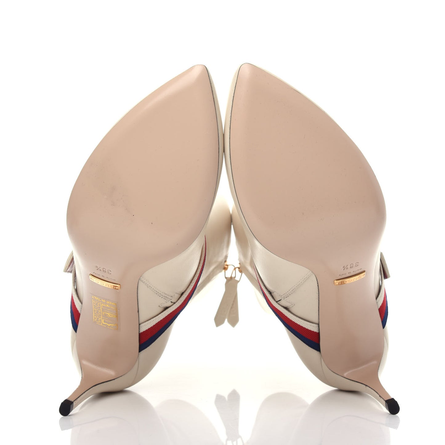 Nappa Sylvie Ankle Boots 38.5 Mystic White