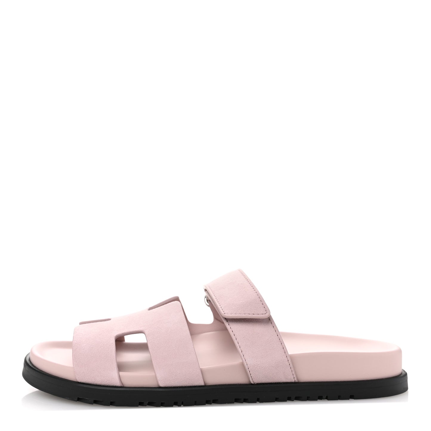 Suede Goatskin Womens Chypre Sandals 40 Rose Porcelaine