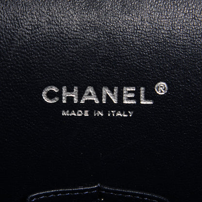 Chanel Caviar Quilted Maxi Double Flap Dark Blue 8 of 9