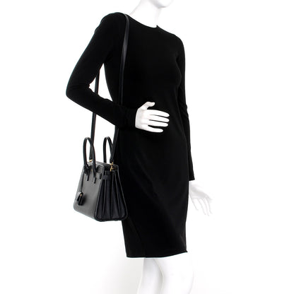 Saint Laurent Calfskin Baby Sac De Jour Black 2 of 7