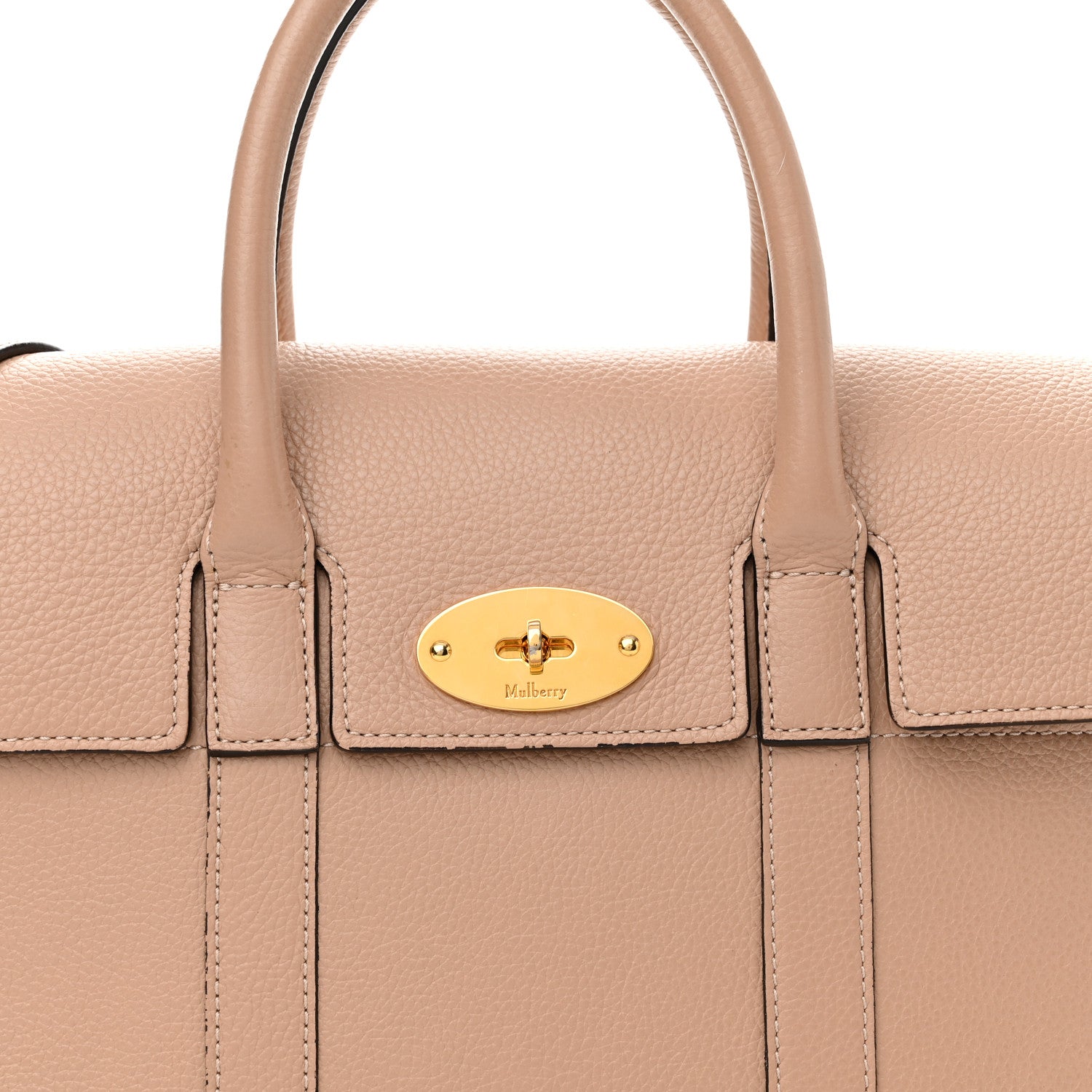 Mulberry Classic Grain Small New Bayswater Rosewater 8 of 12