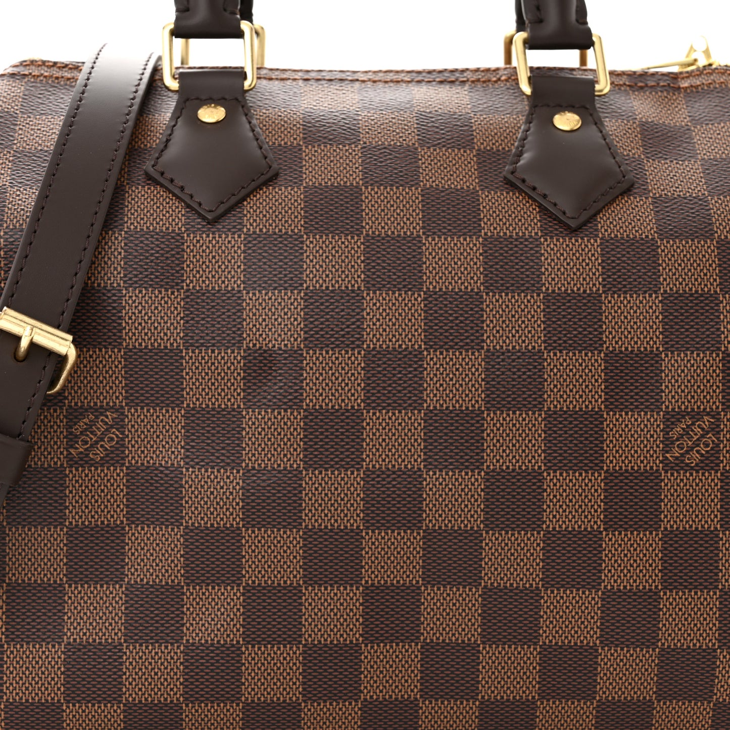 Damier Ebene Speedy Bandouliere 25