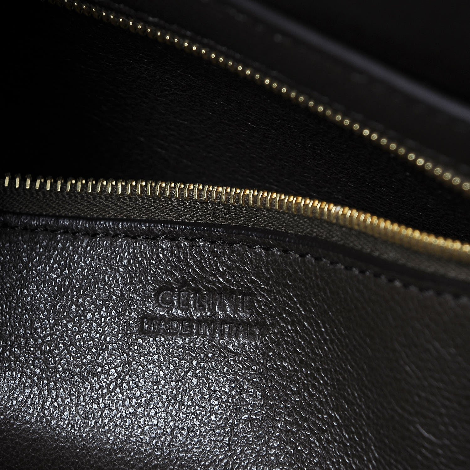 Celine Supersoft Calfskin Sangle Bucket Bag Wood 6 of 9