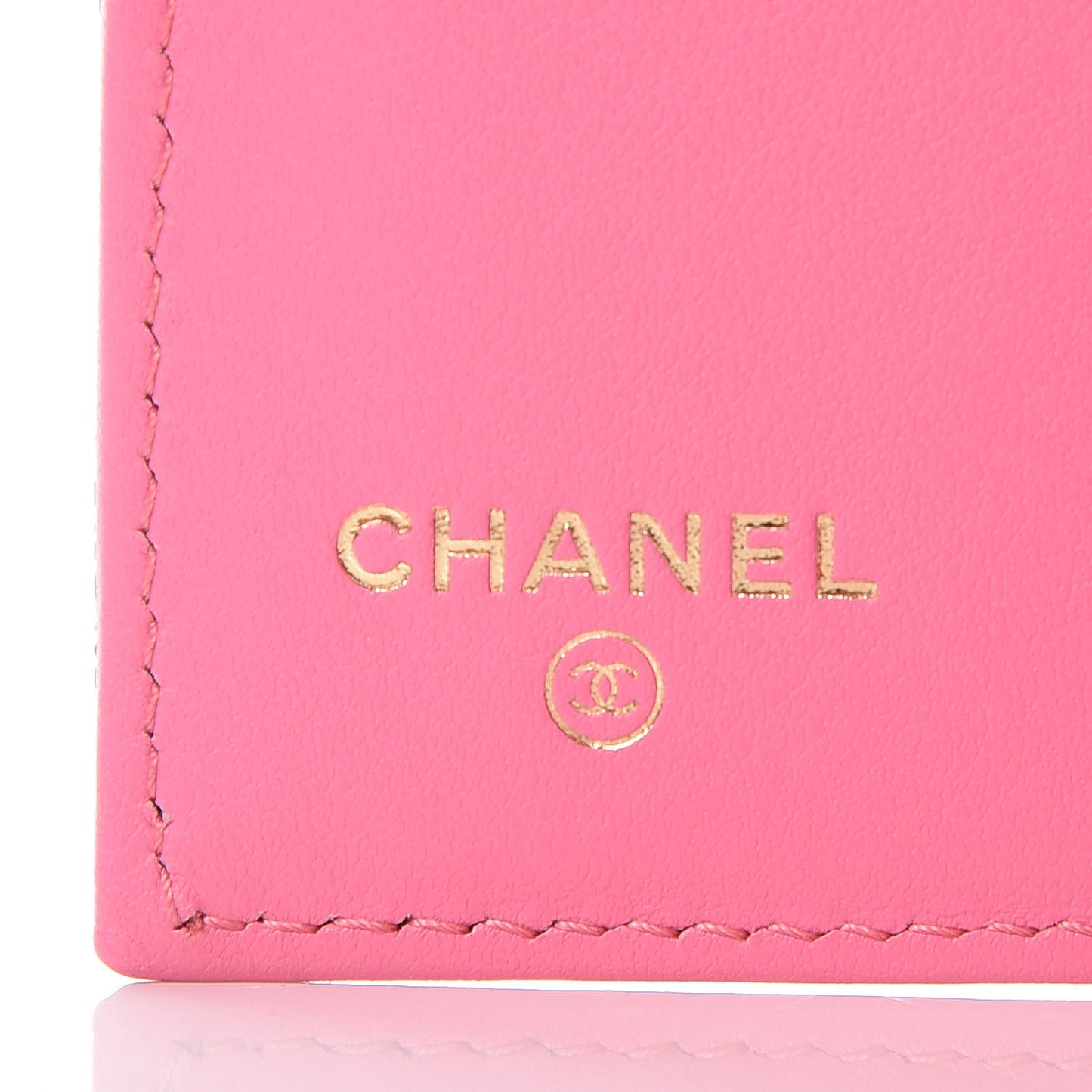 Caviar Quilted Medium Flap Wallet Pink