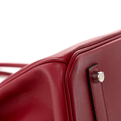 Hermes Epsom Birkin 35 Rouge Grenat 11 of 13