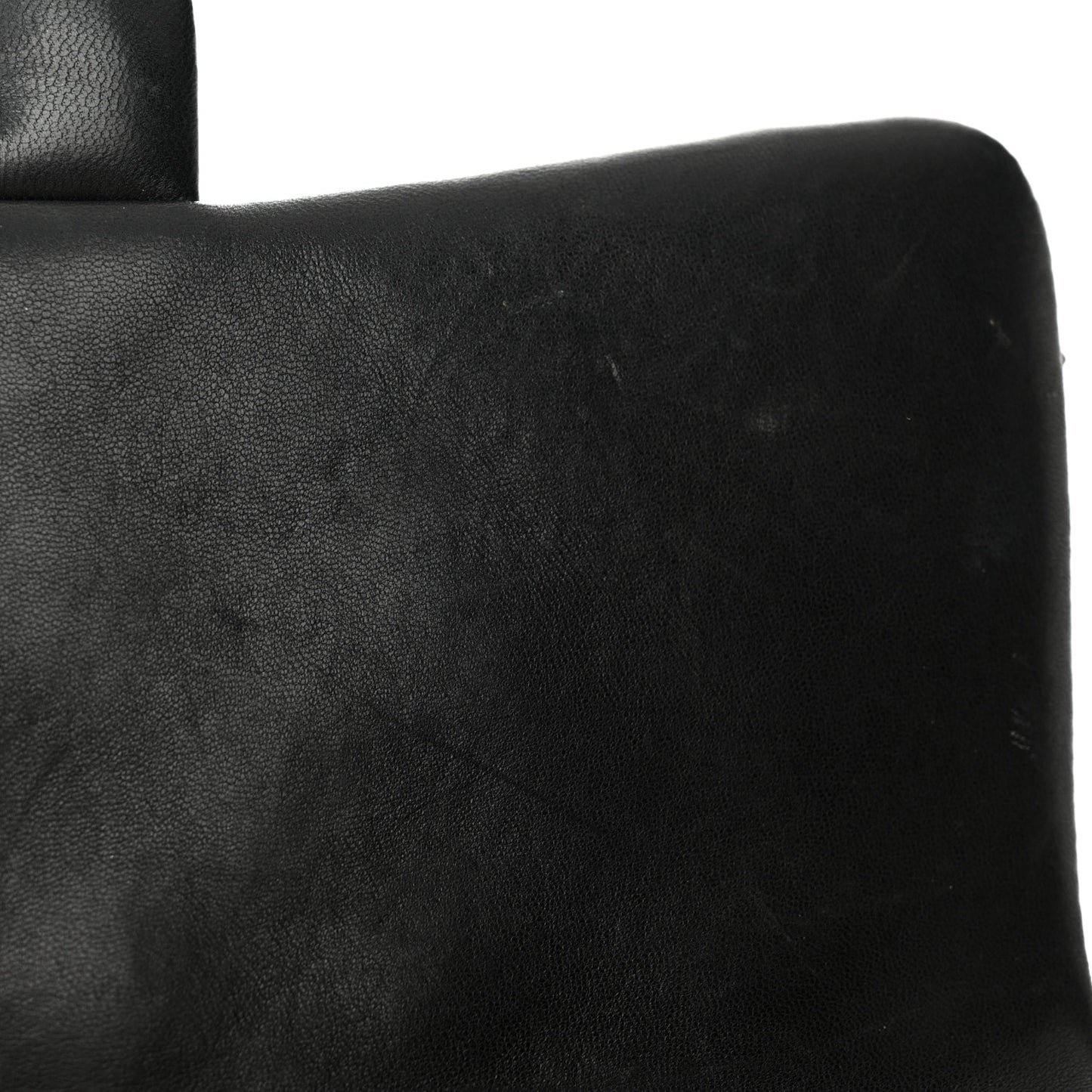 Lambskin Quilted Jumbo Easy Carry Flap Black