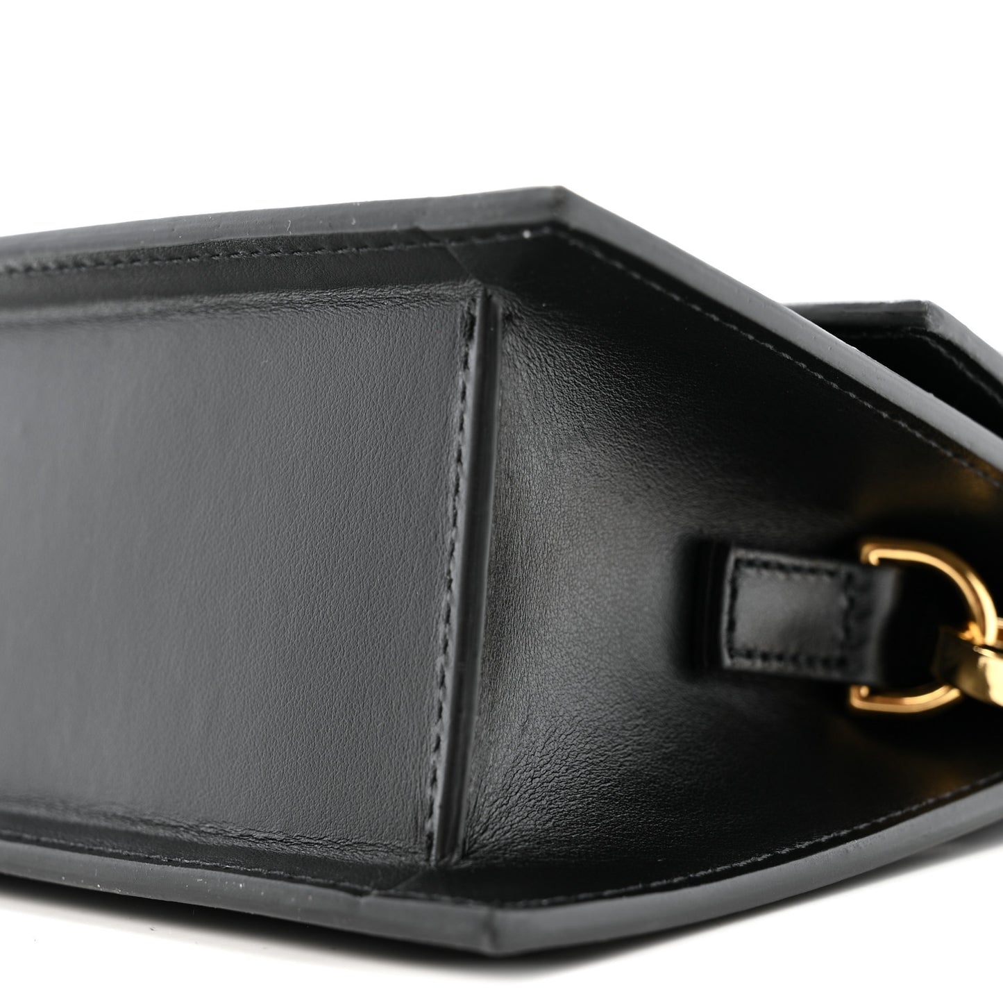 Smooth Calfskin Le Chiquito Noeud Black