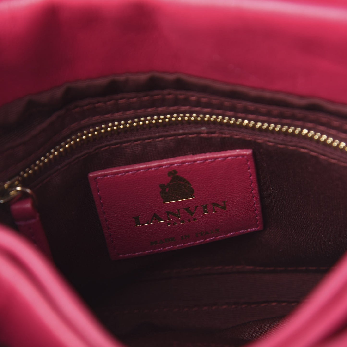Lambskin Mini Sugar Flap Shoulder Bag Pink