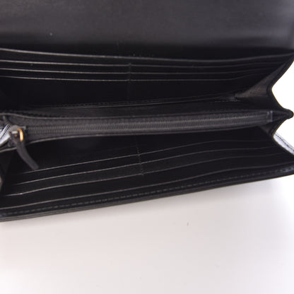 Gucci Calfskin Matelasse GG Marmont Continental Wallet Black 5 of 8