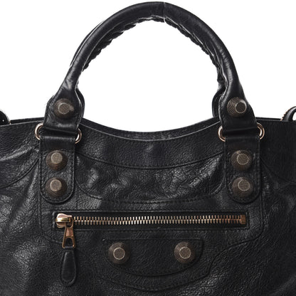 Balenciaga Agneau Giant 21 Rose Gold Hardware Velo Black 13 of 13