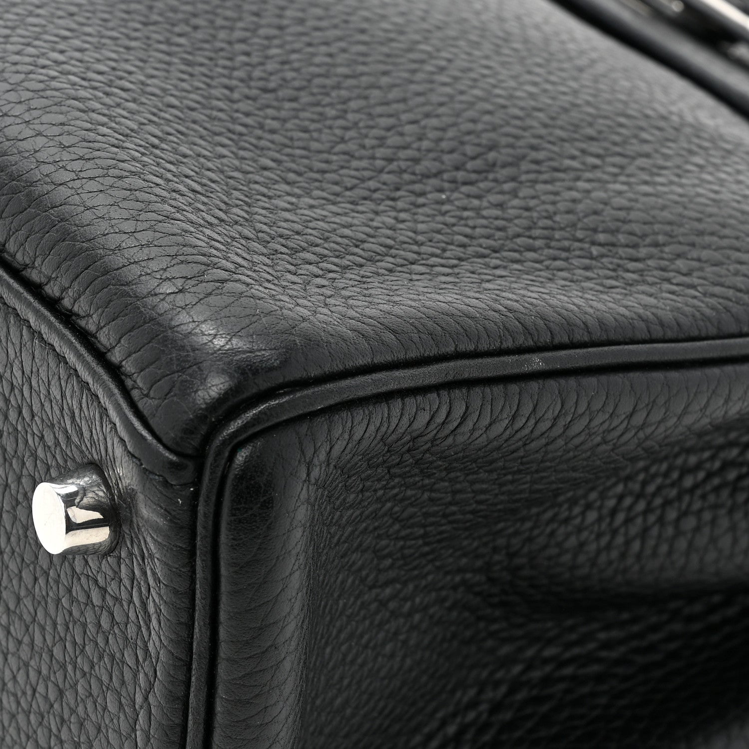Hermes Taurillon Clemence Kelly Retourne 28 Black 12 of 17