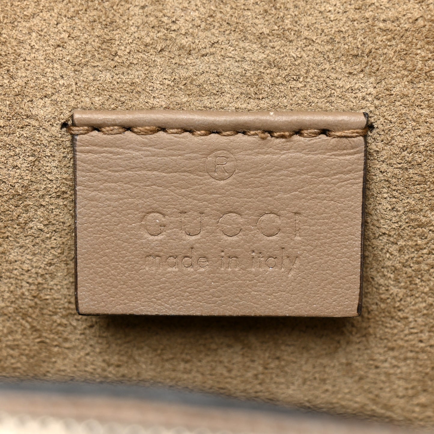GG Supreme Monogram Small Dionysus Shoulder Bag Taupe