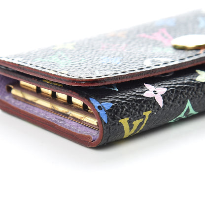 Louis Vuitton Monogram Multicolor Multicles 4 Key Holder Black Violet 10 of 12