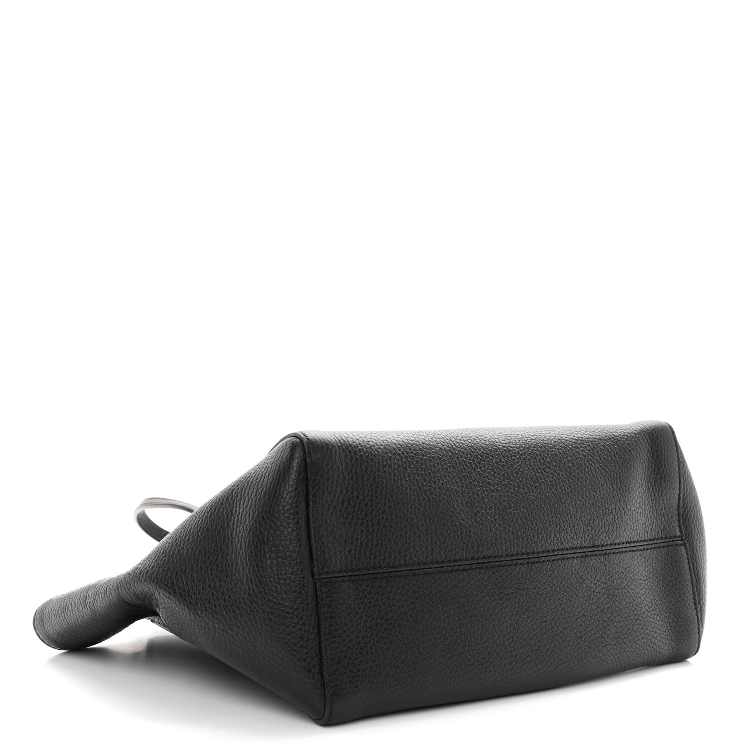 Gucci Pebbled Calfskin Small Swing Tote Black 4 of 10