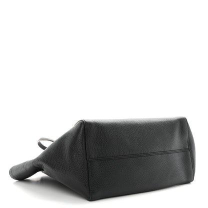 Gucci Pebbled Calfskin Small Swing Tote Black 4 of 10
