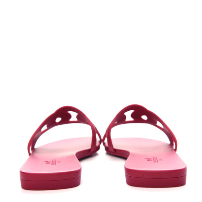 Hermes Rubber Aloha Sandals 38 Rose Baie 7 of 11