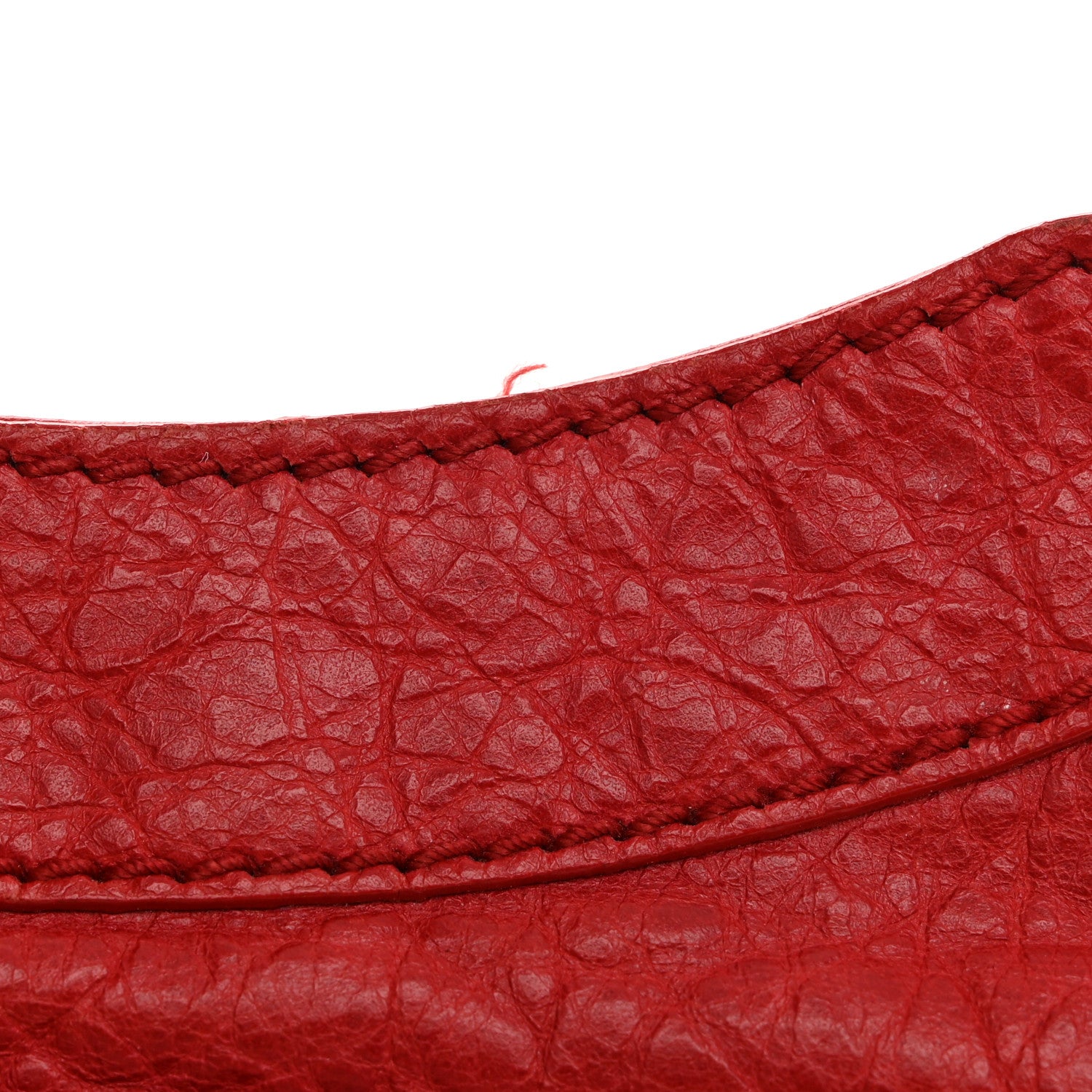 Balenciaga Agneau Giant 12 Silver Hardware Hip Rouge Coquelicot 13 of 13