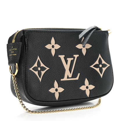 Louis Vuitton Empreinte Monogram Giant Mini Pochette Accessories Black 4 of 7