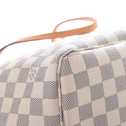 Louis Vuitton Damier Azur Neo Neverfull MM Rose Ballerine 13 of 16