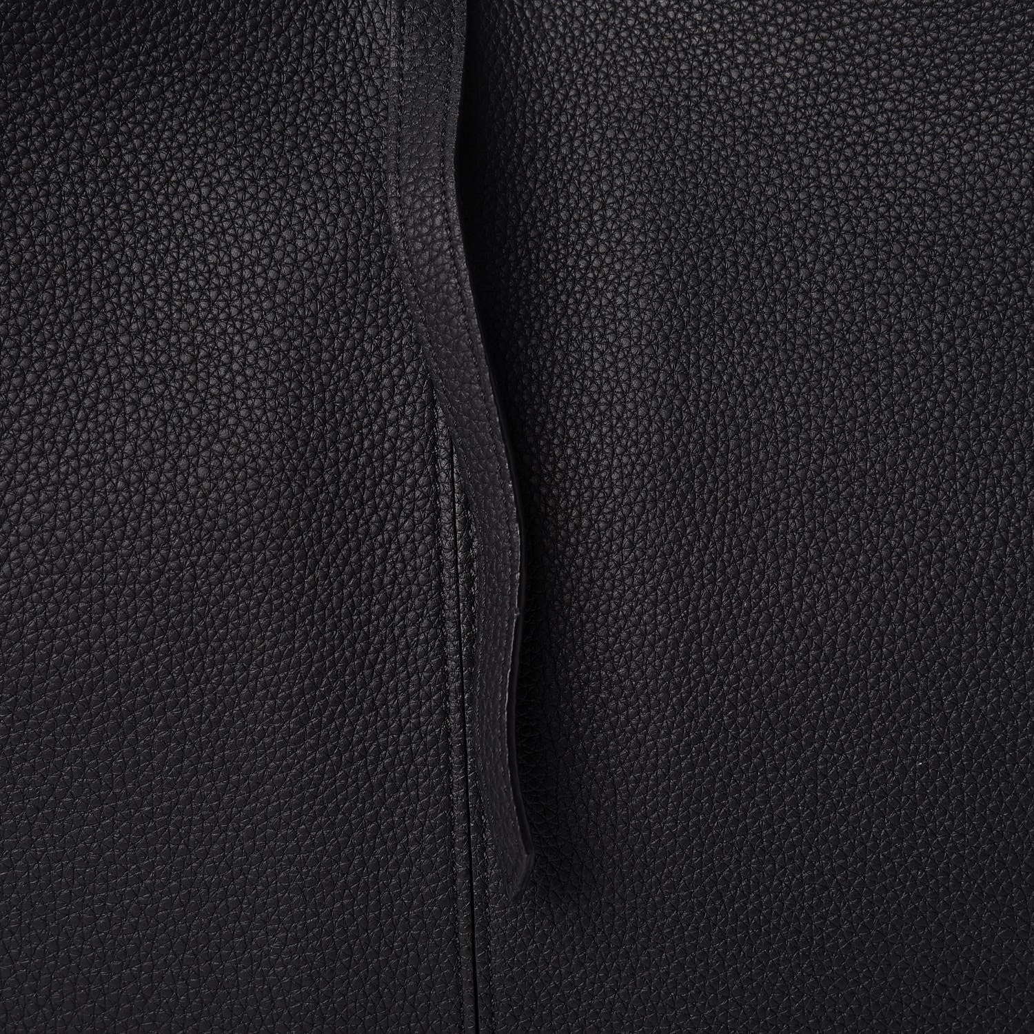 Celine Baby Grained Calfskin Medium Tri-Fold Bag Black 10 of 10