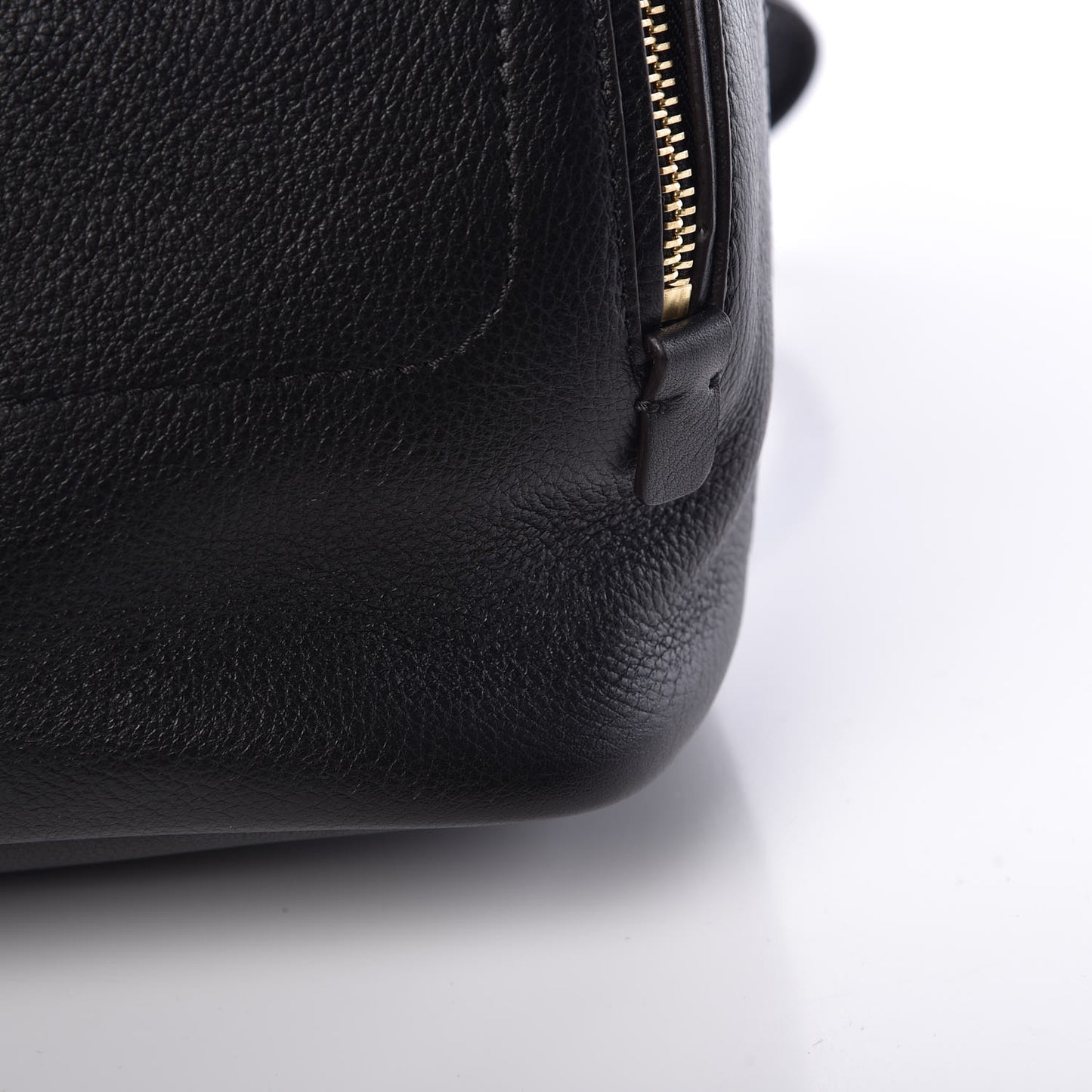 Suede Calfskin Small Faye Backpack Black