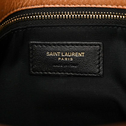 Saint Laurent Crinkled Calfskin Matelasse Monogram Baby Niki Chain Satchel Light Caramel 7 of 10