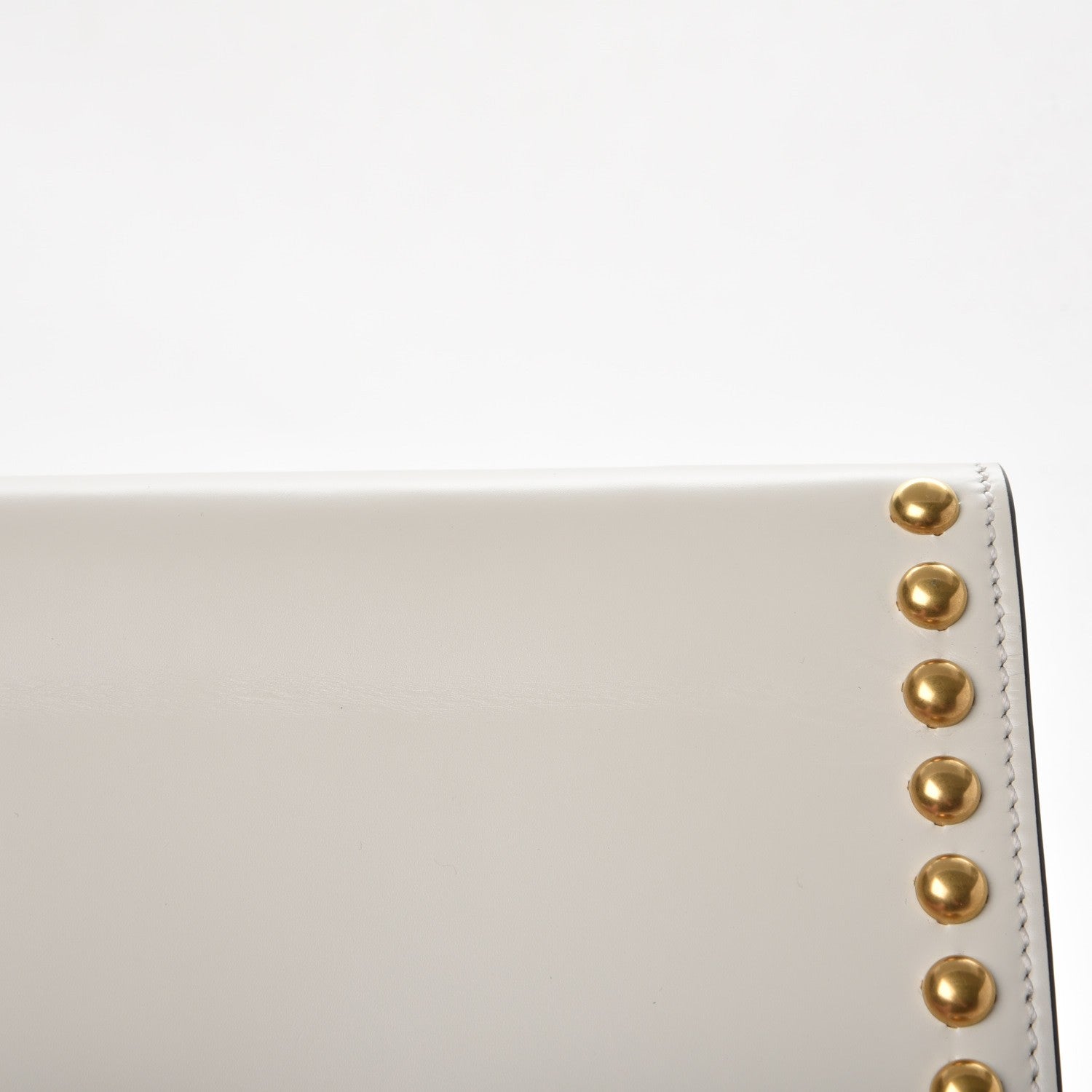 Gucci Calfskin Floral Embroidered Small Padlock Shoulder Bag White 14 of 18
