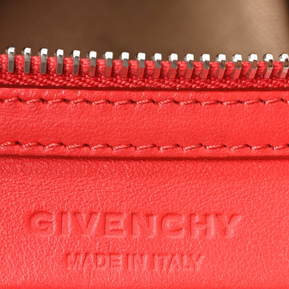 Givenchy Calf Hair Smooth Calfskin Geometric Small Antigona Red 6 of 10