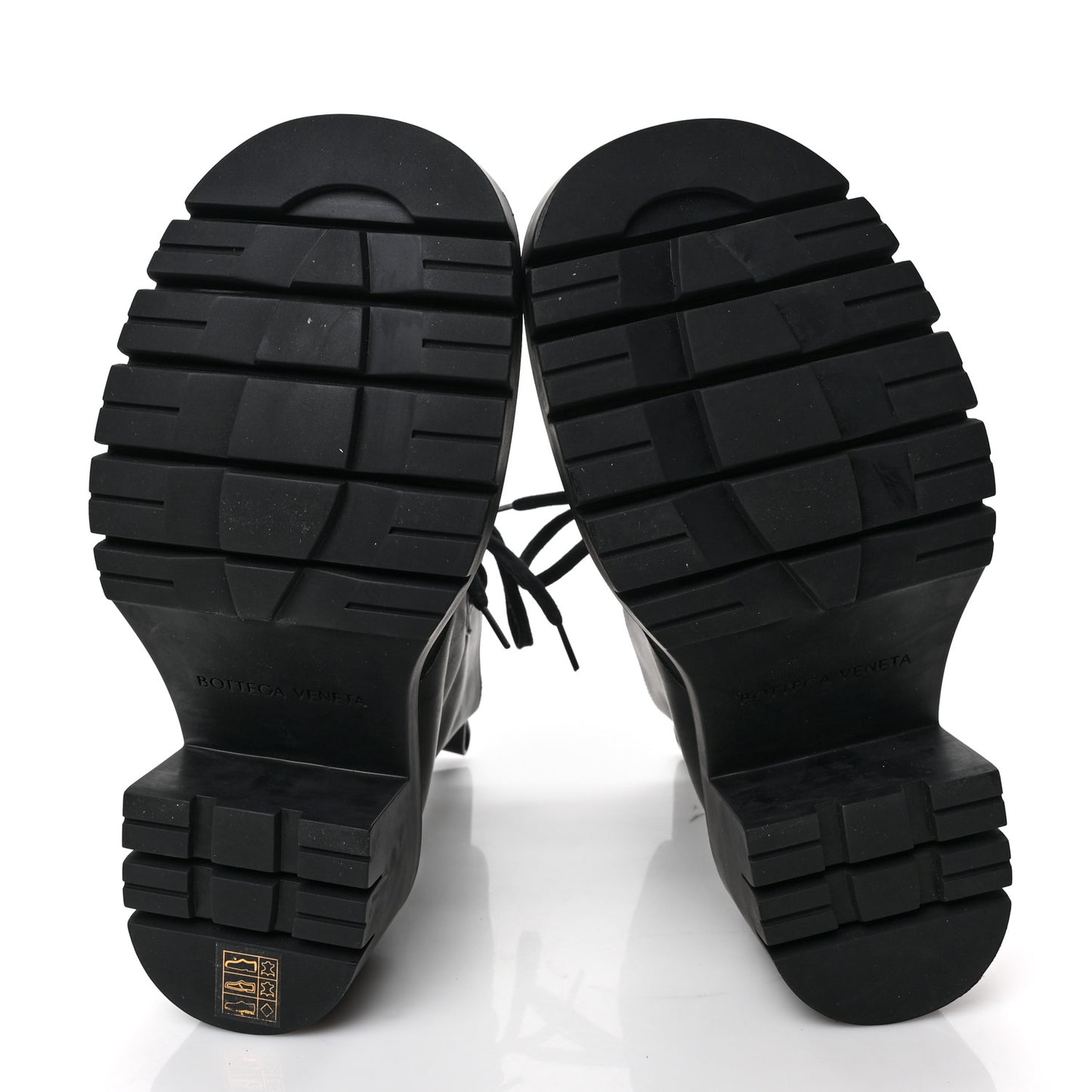 Calfskin The Lug Lace Up 30/70mm Ankle Boots 37 Black