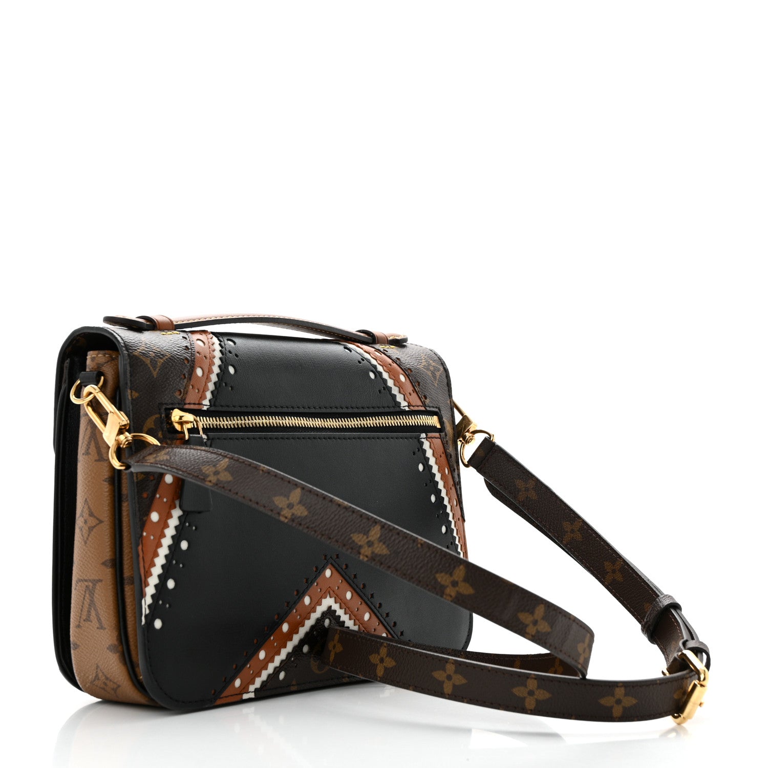 Louis Vuitton Monogram Brogue Pochette Metis 2 of 11