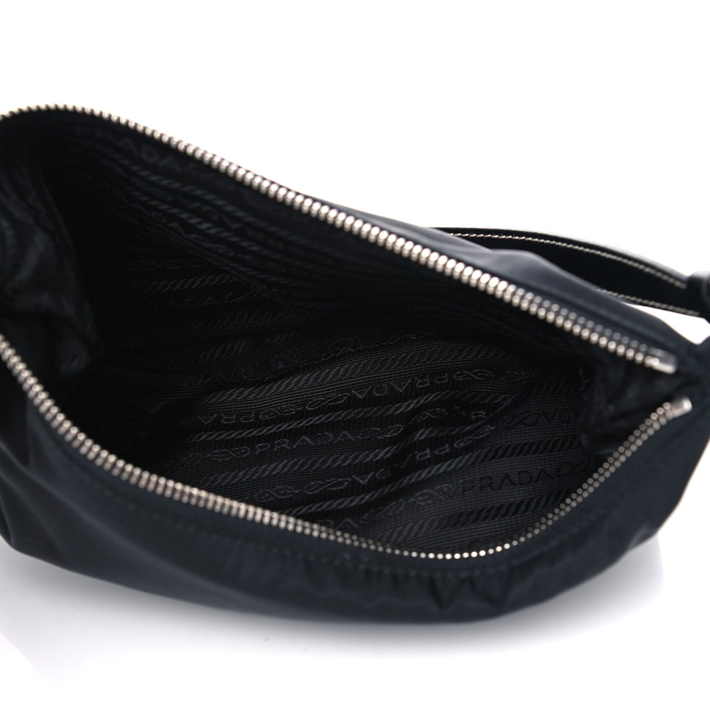 Tessuto Nylon Sport Shoulder Bag Black