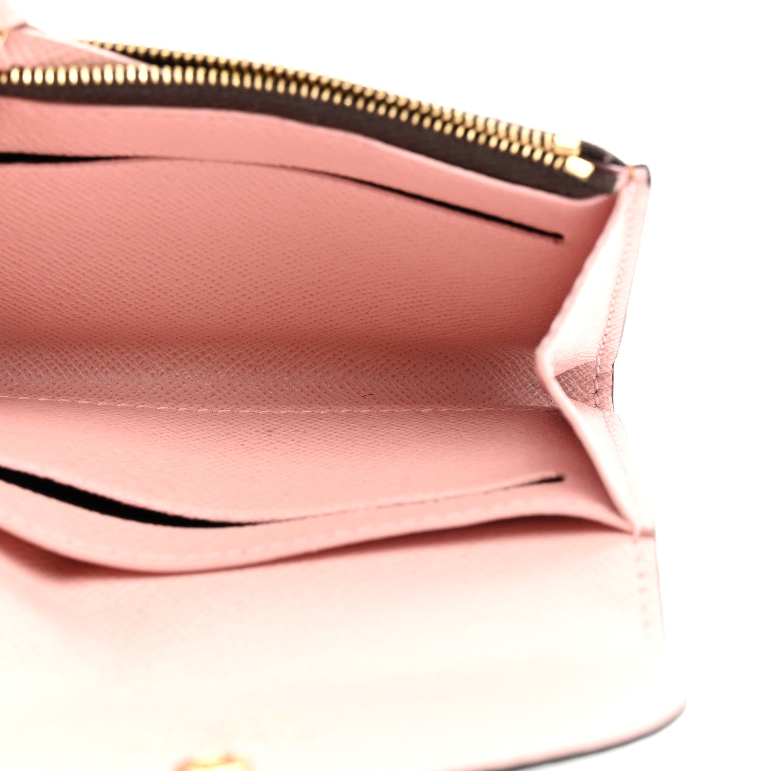 Louis Vuitton Damier Ebene Rosalie Coin Purse Rose Ballerine 5 of 8