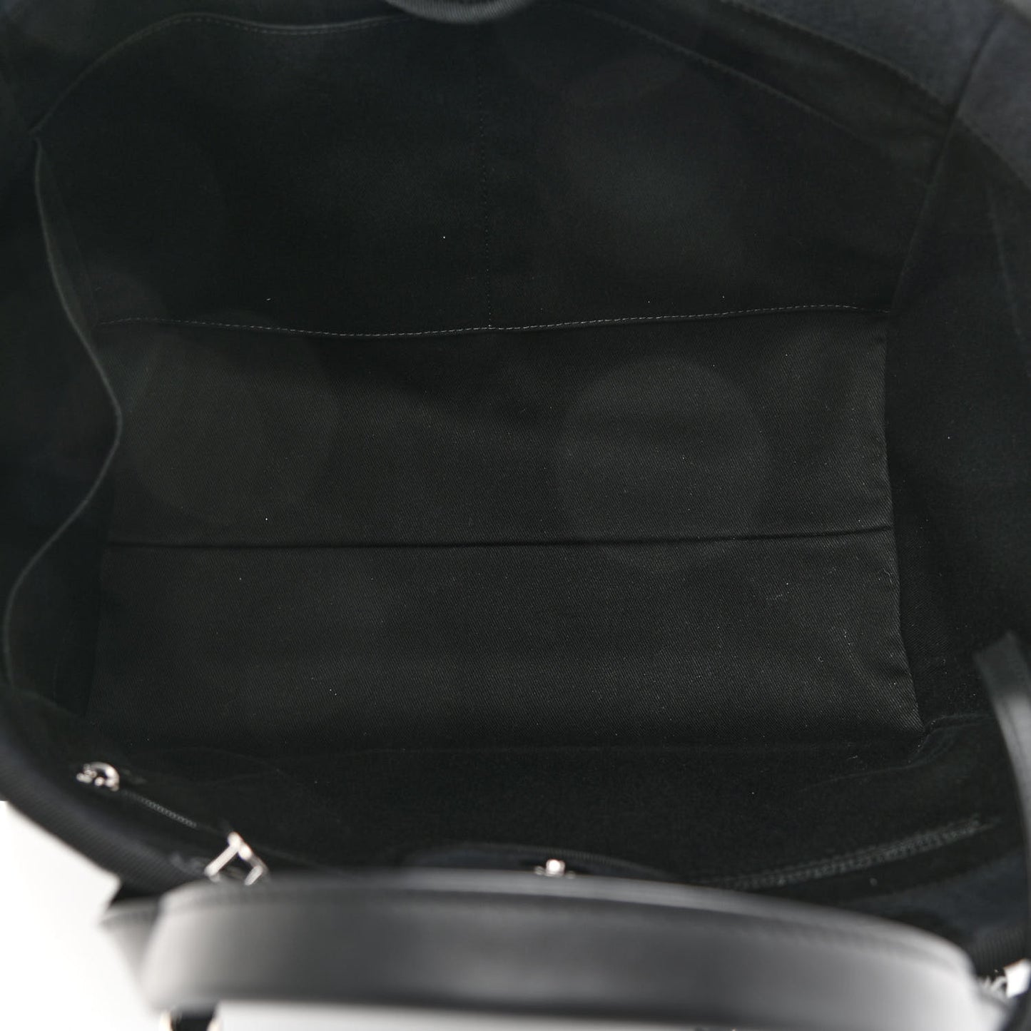 Mixed Fibers Medium Deauville Tote Black